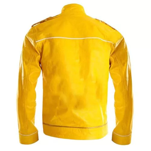 Freddie-Mercury-Yellow-Strap-Faux-Leather-Jacket-3