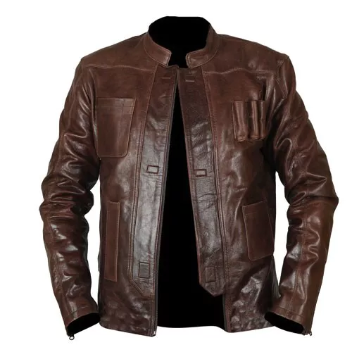 Han-Solo-Star-Wars-The-Force-Awakens-Brown-Leather-Jacket-5
